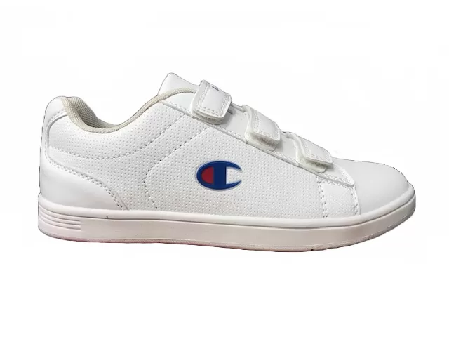 Champion 1980s B GS children's leather sneakers shoe S30721-S17-006 white