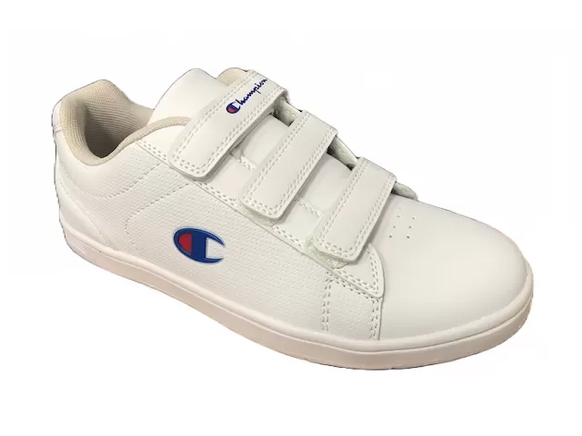 Champion 1980s B GS children's leather sneakers shoe S30721-S17-006 white