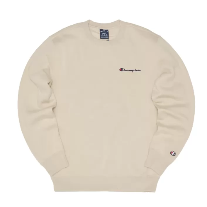 Champion men's crewneck sweatshirt 219209 ES057 beige