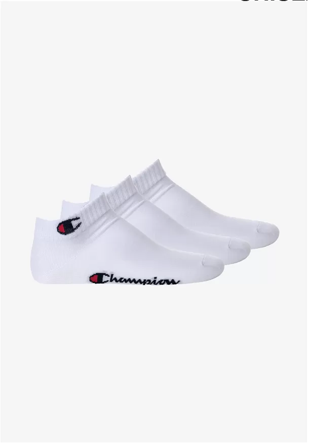 Champion unisex socks Quarter Socks 3 pairs 10100386 U34576 WW001 white 