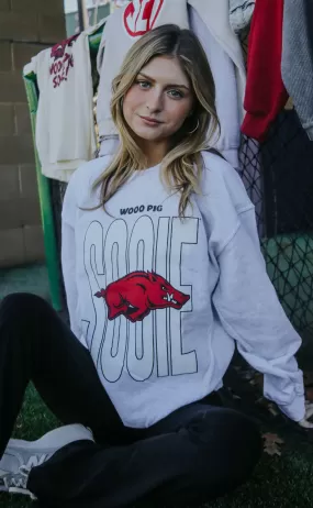 charlie southern: woo pig sooie sweatshirt