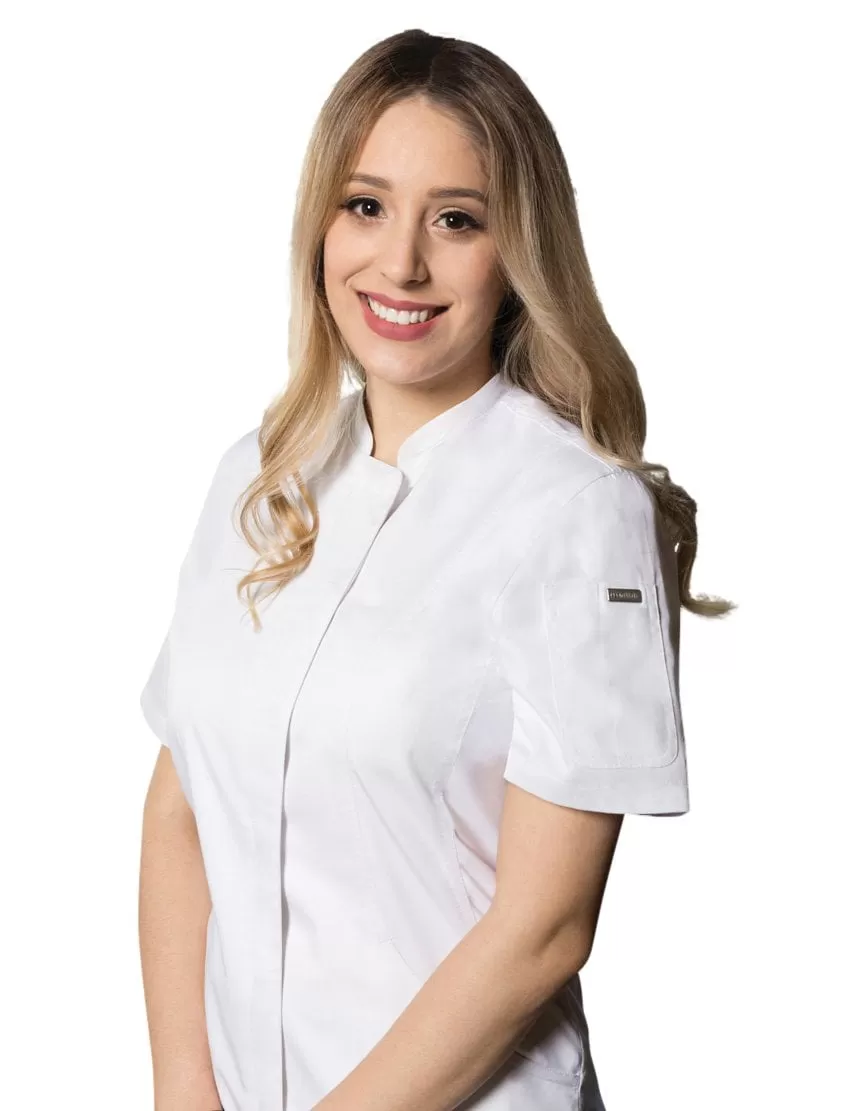 Chef Works Roxby Women's Short Sleeve Chef Coat