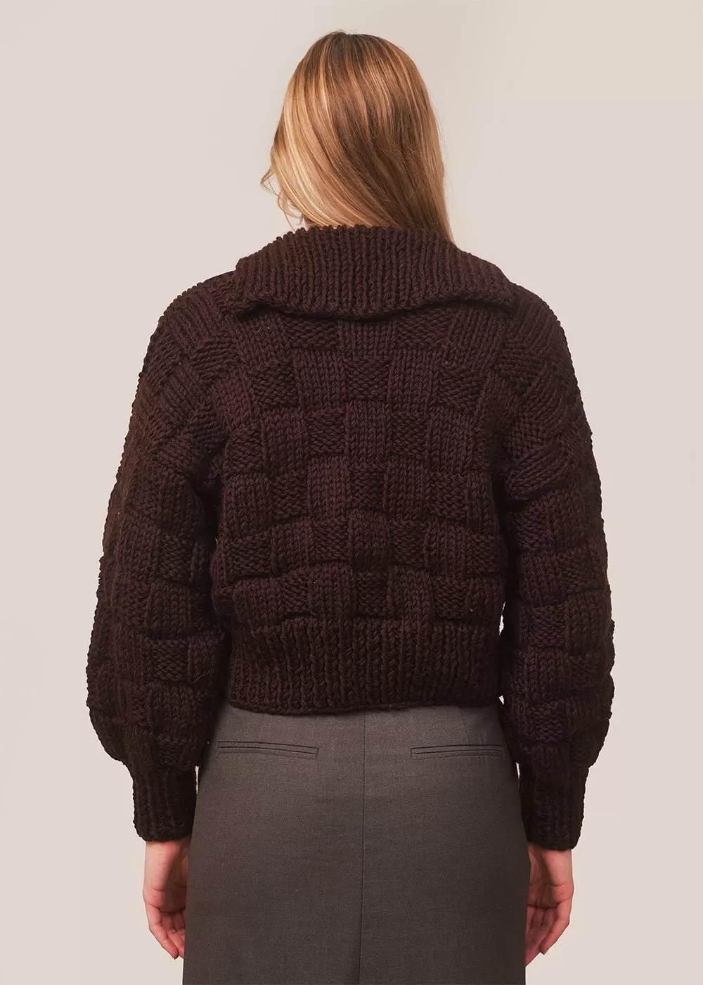 Chocolate Ziggy Cardigan