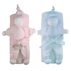 Cotton Swaddle   Snuggling Doll Gift Set