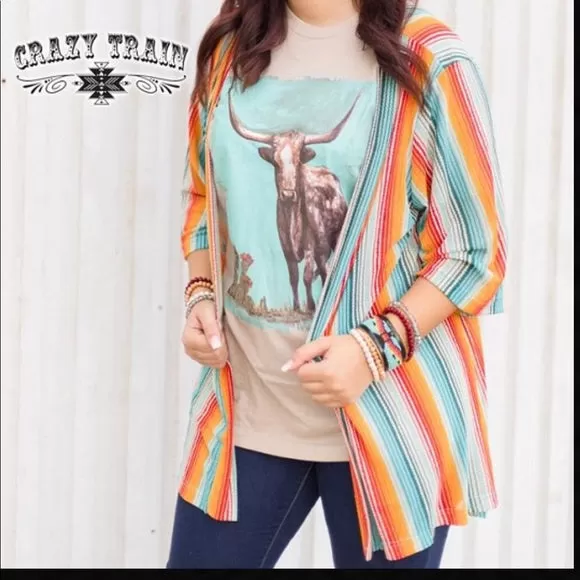 Crazy Train Harvest Colours Kimono