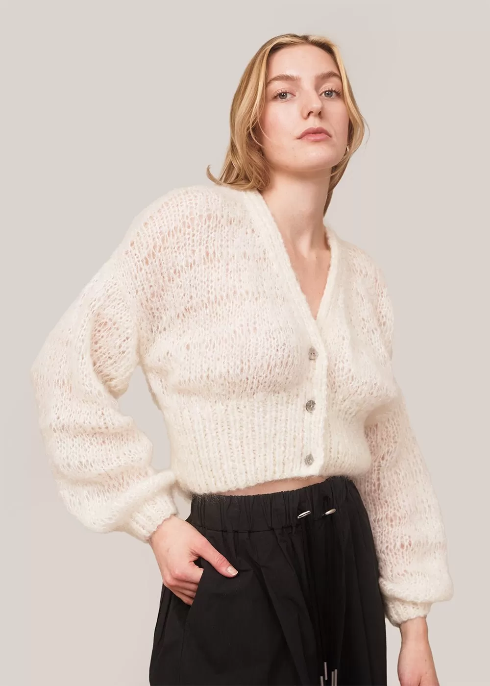 Cream Annie Cardigan