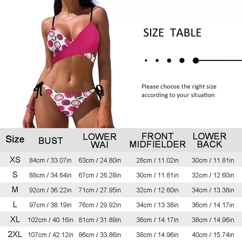 Custom Face Stars Couple Matching Swimwear Personalized Women's Halter Straps Bikini Set & Men's Swim Shorts For Summer Beach Vacation