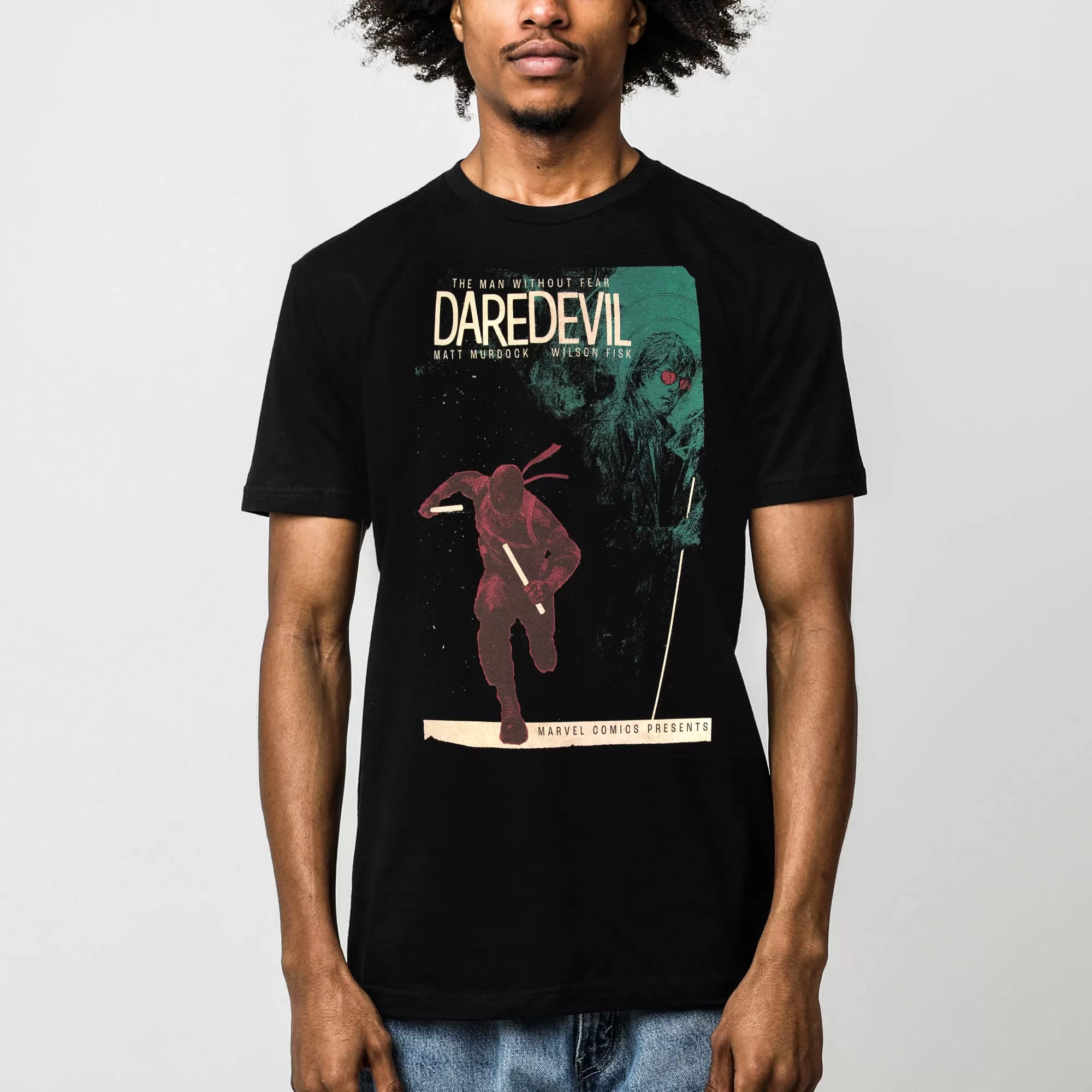 Daredevil Black Grindhouse Poster Tee