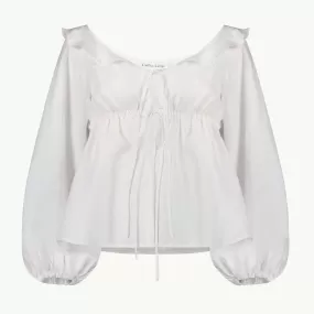 DARLING BLOUSE WHITE