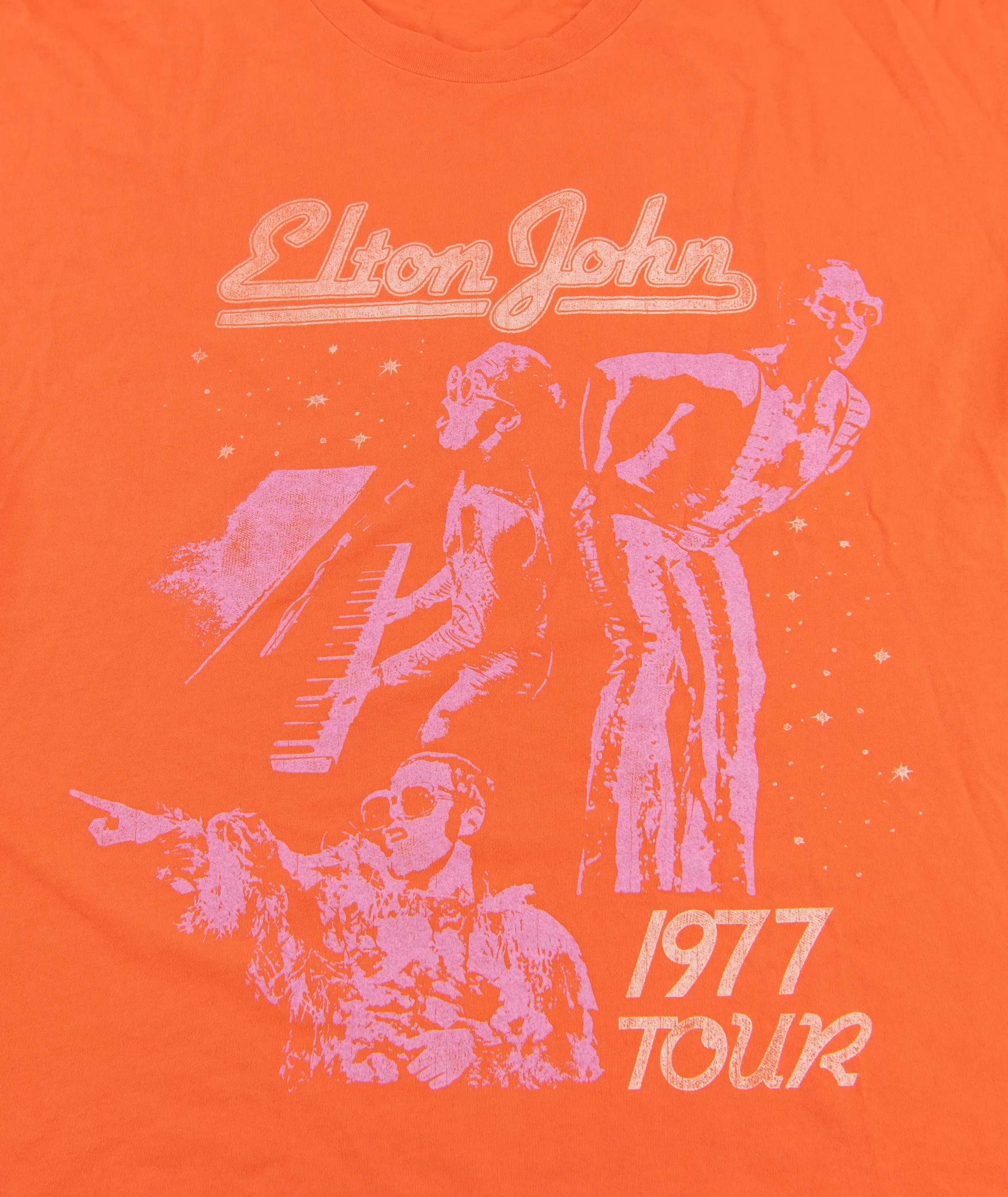 Daydreamer Women Elton John 1977 Tour Merch Tee