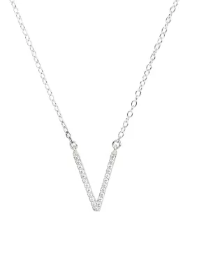 Deal Of The Month - V Shape Pendant With Chain