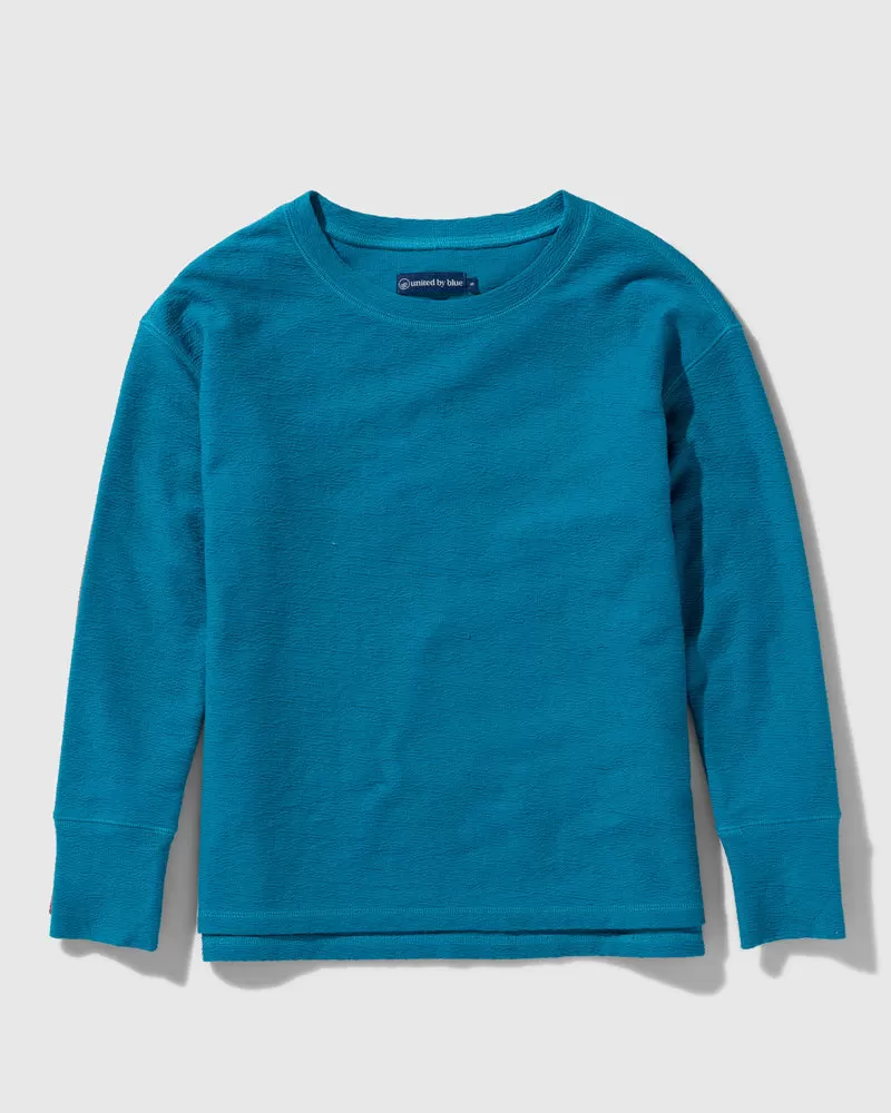 EcoKnit Textured Long-Sleeve Tee