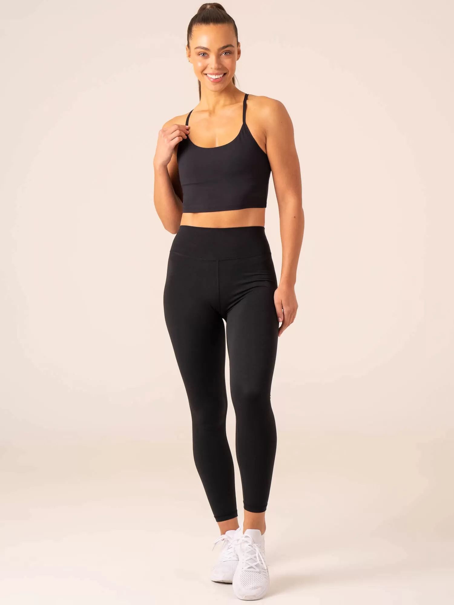 Embody Compression Tank Bra - Black