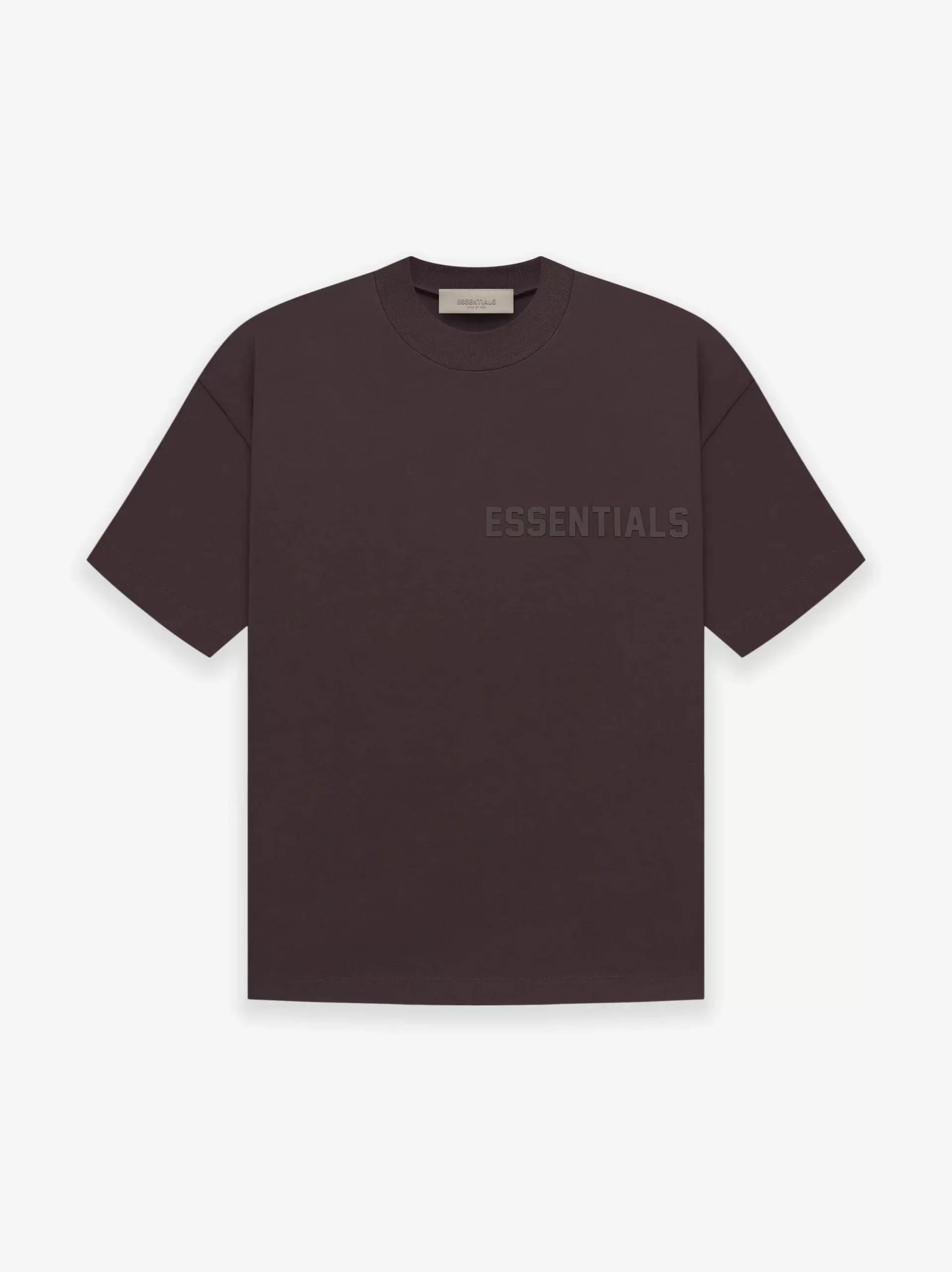 ESSENTIALS JERSEY SS TEE PLUM