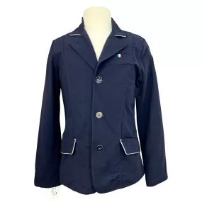 For Horses 'Christan' Show Coat in Navy - Children's 12