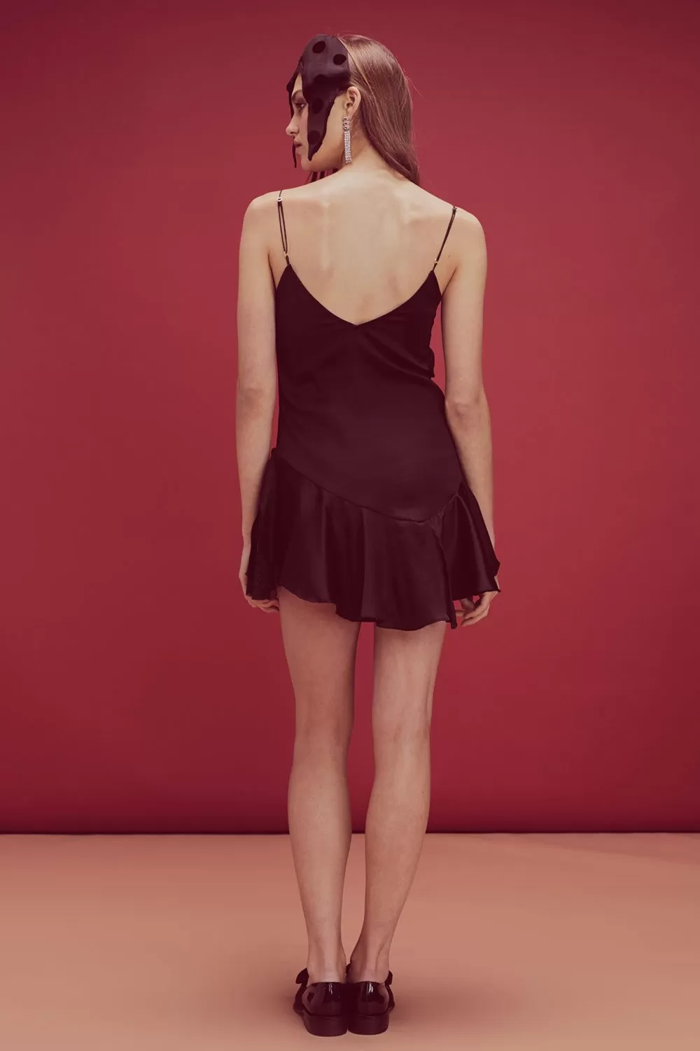 For Love and Lemons Sabina Layered Mini Dress