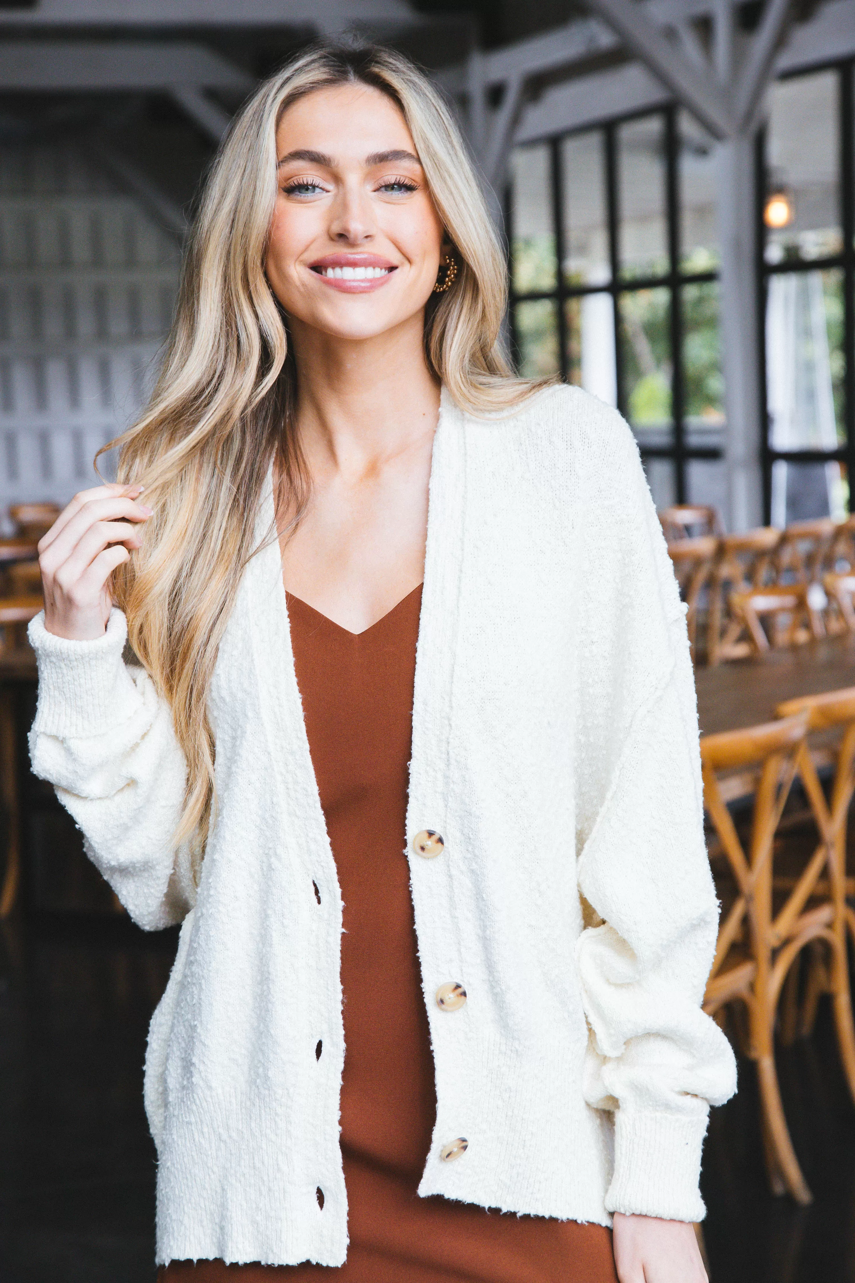 Found My Friend Cardigan, Cream | Free People