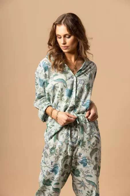 Four Corners Cotton PJ Set L-XL