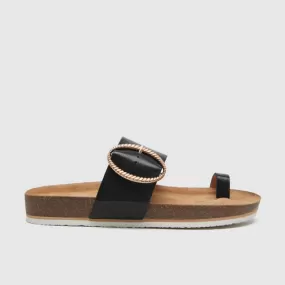 FRANKIE4 Ivy III Black Sandals