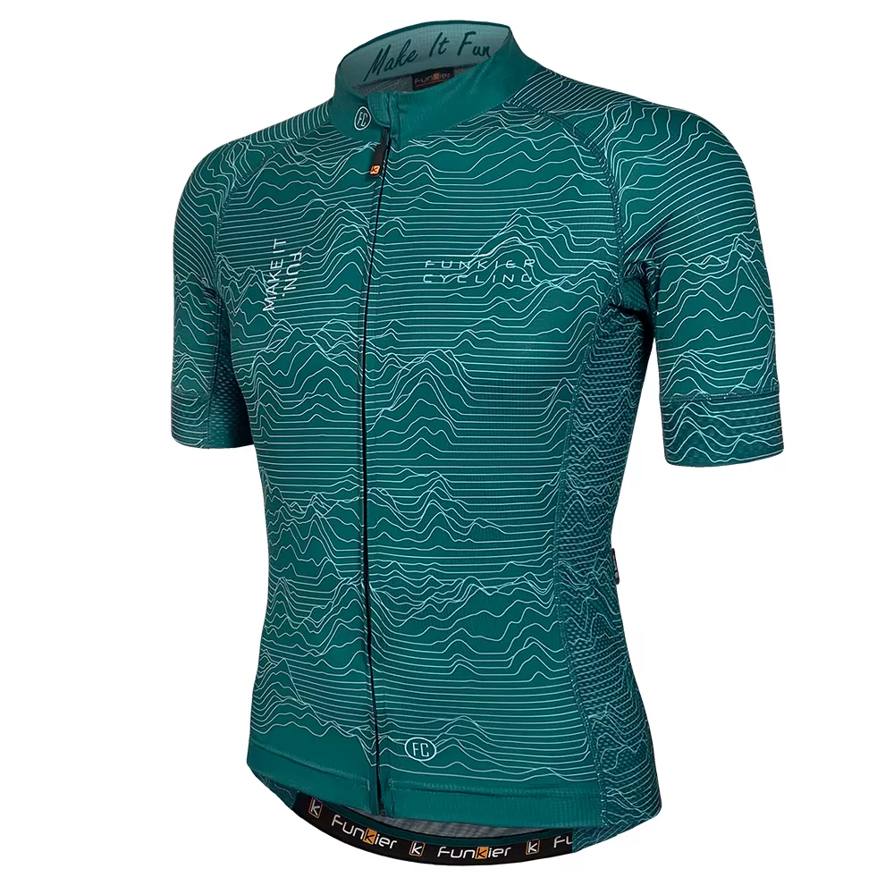 Funkier Rossini Mens Pro Short Sleeve Jersey J-2106 Rossini