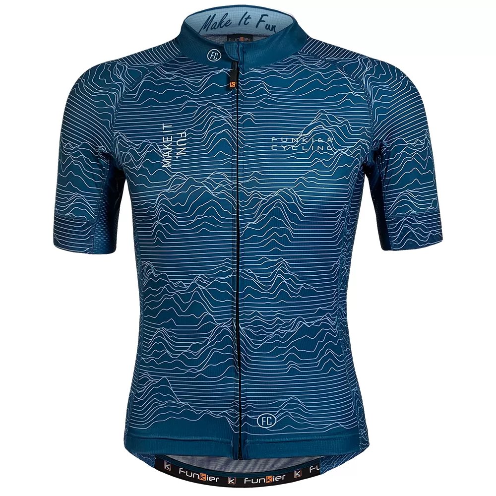 Funkier Rossini Mens Pro Short Sleeve Jersey J-2106 Rossini