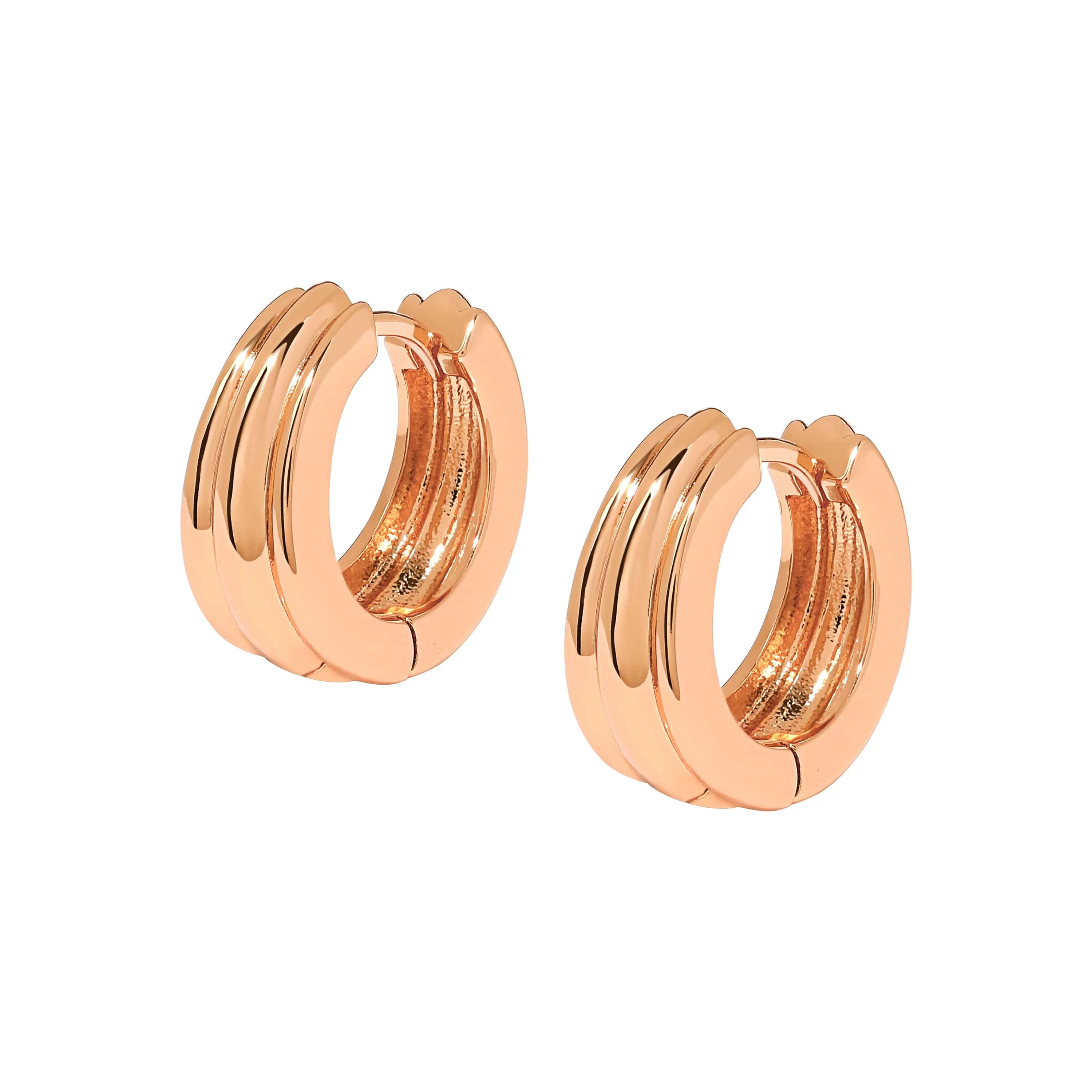 Genna Pleated Hoops