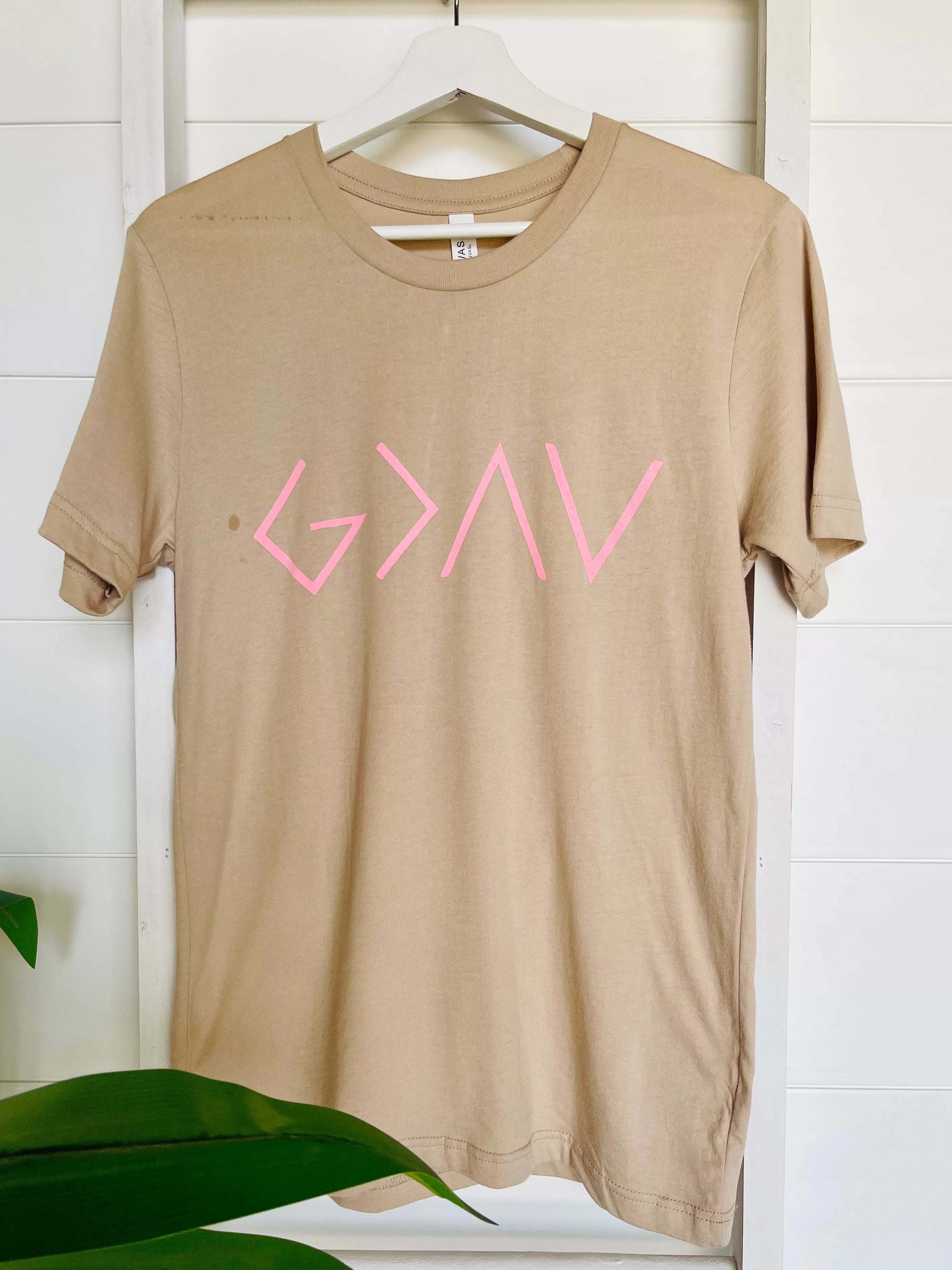 God is Greater Than the Highs and Lows Graphic Tee