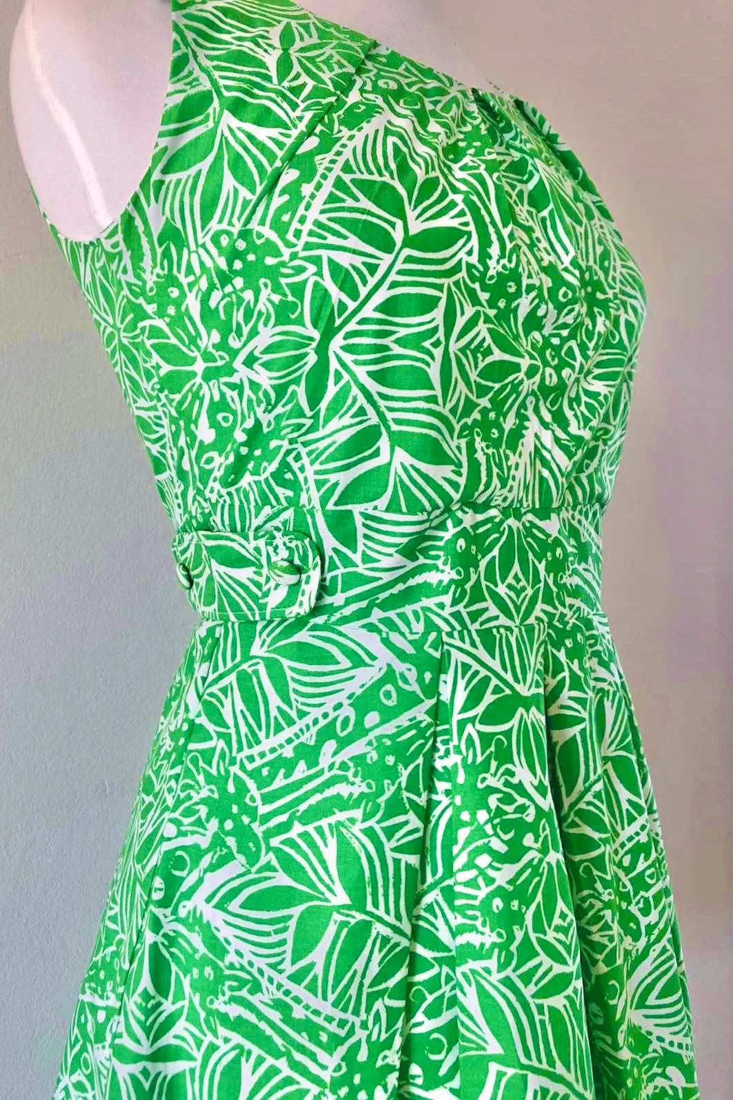 Green Leaf Dress