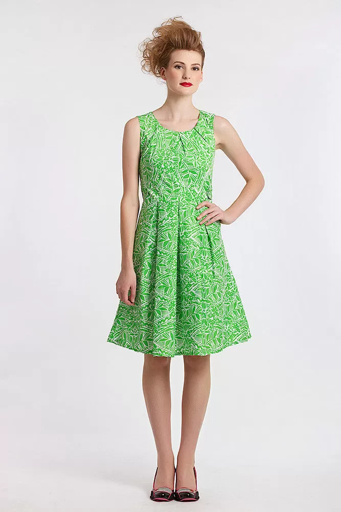 Green Leaf Dress