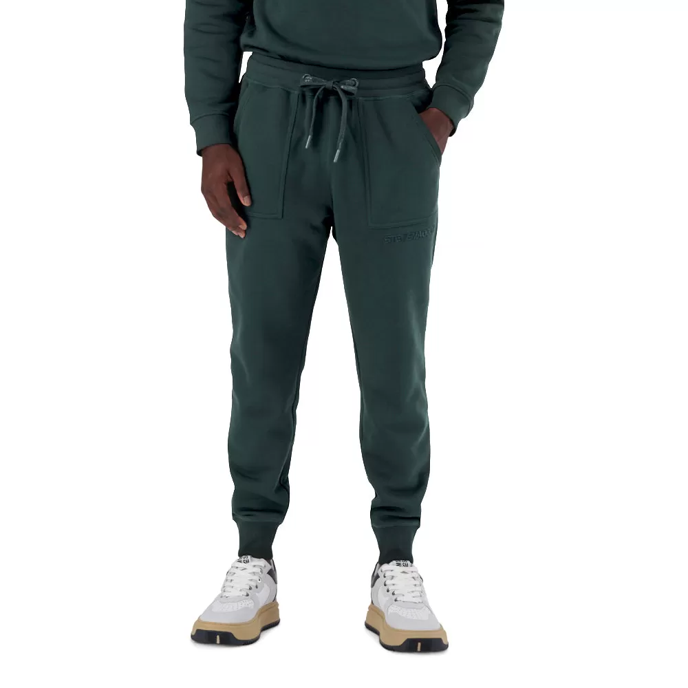 GREG PINE GREEN FLEECE JOGGERS