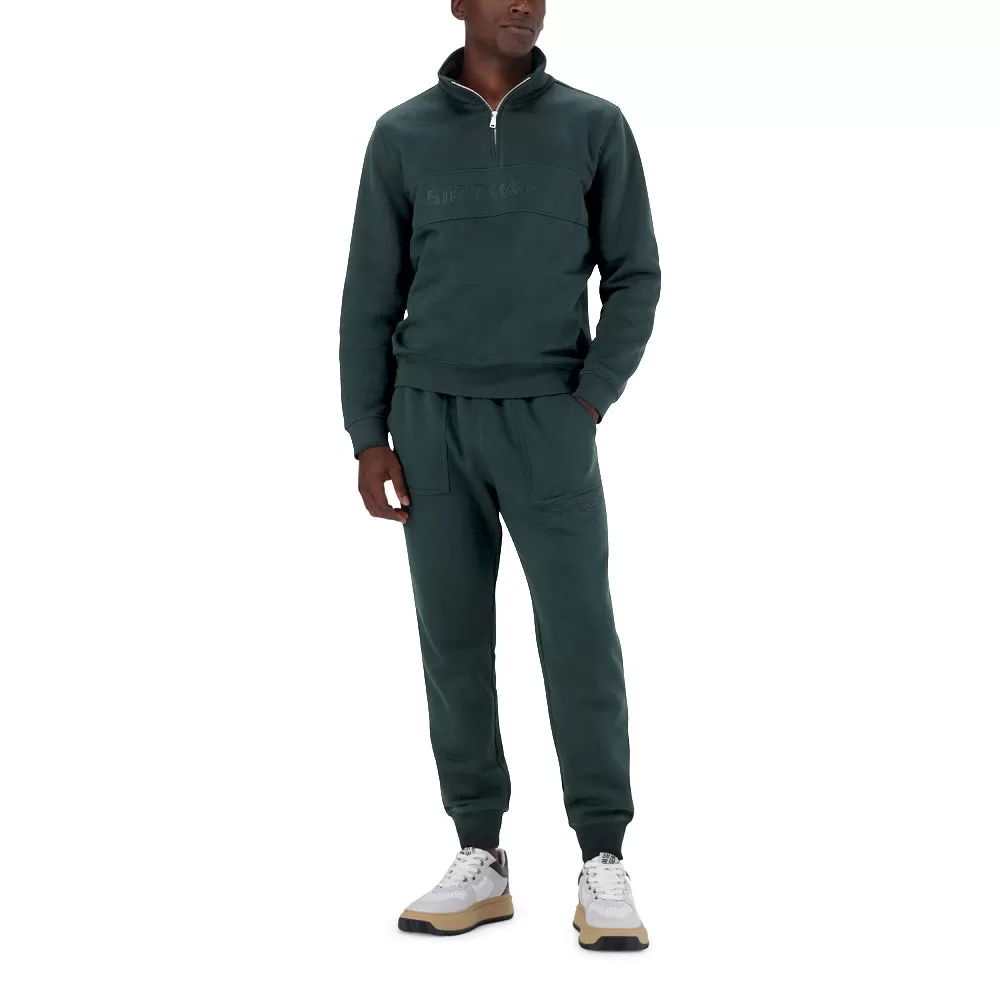 GREG PINE GREEN FLEECE JOGGERS