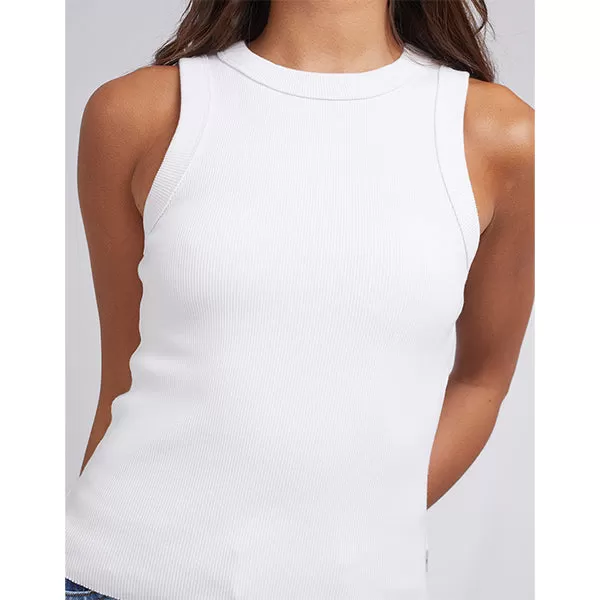 Greta Tank - White