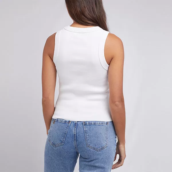 Greta Tank - White