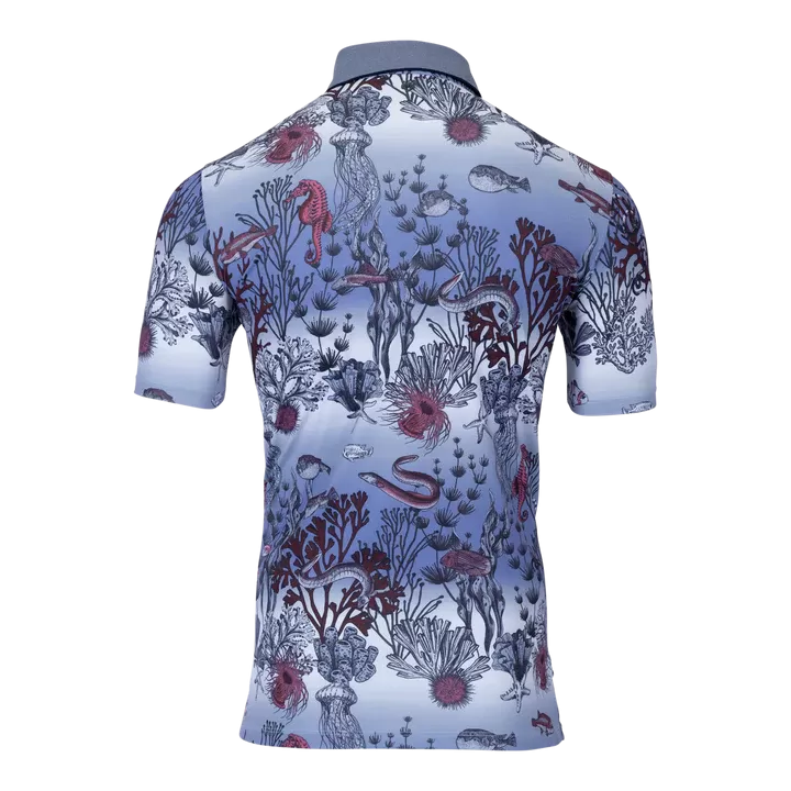 GREYSON Poison Coral Polo