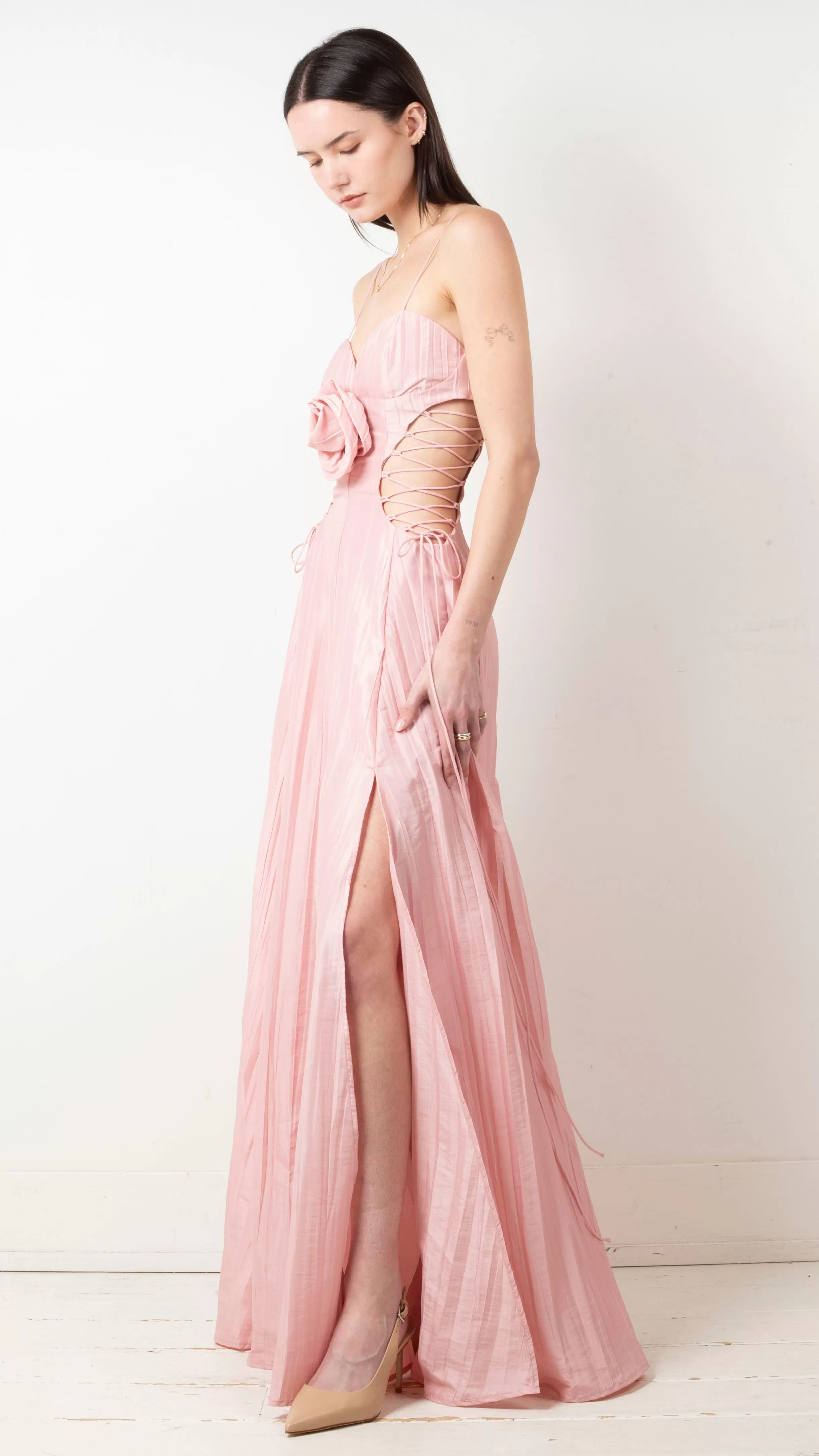 Gwenyth Maxi Dress - Pink