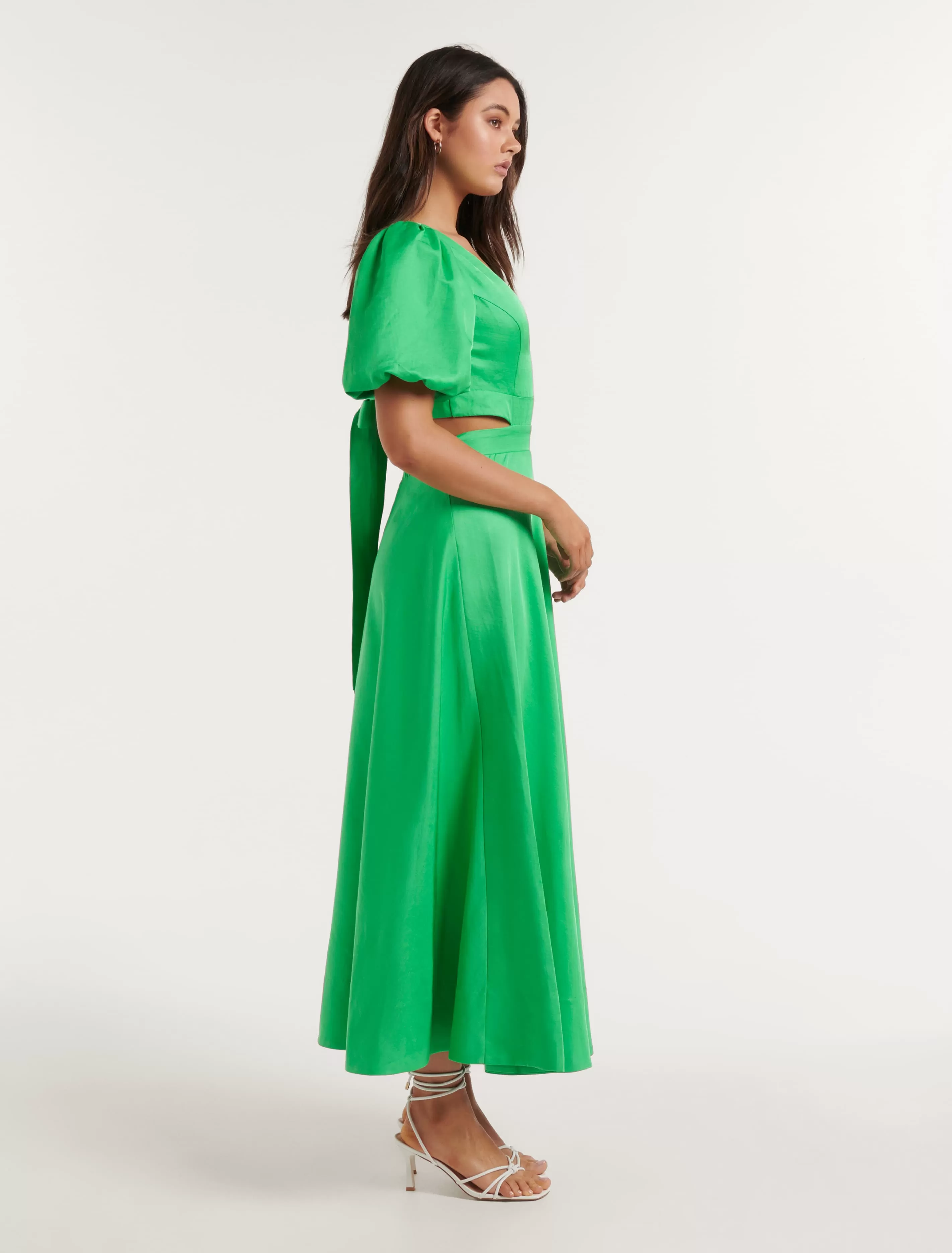 Hadley Tie Back Midi Dress