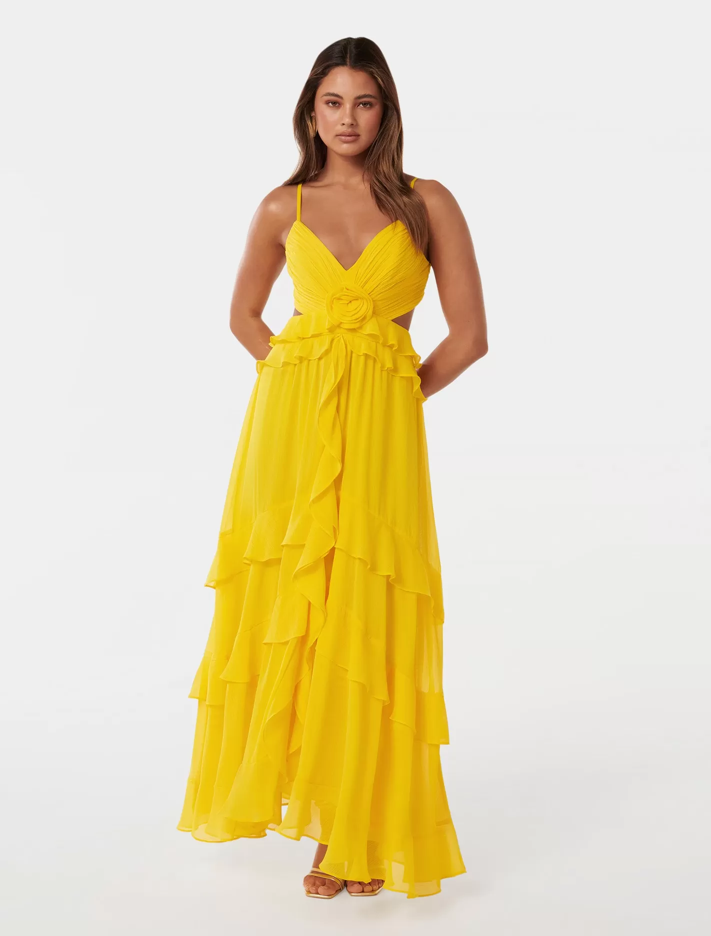 Harper Ruffle Maxi Dress