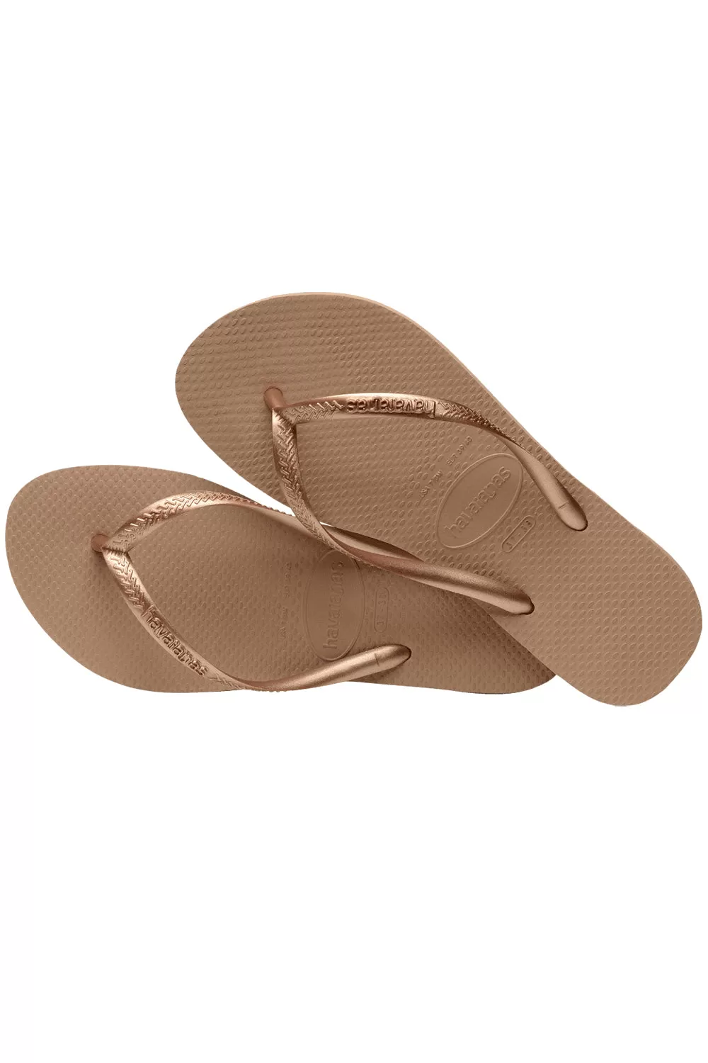 Havaianas Slim in Rose Gold