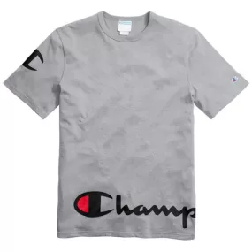 Heritage tee - wrap around logo (grey)