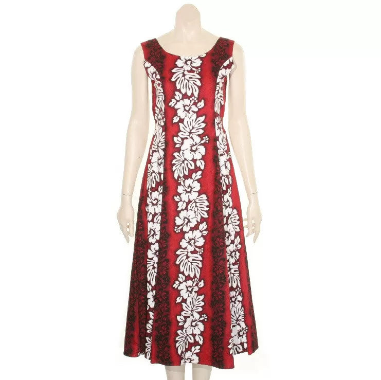 Hibiscus Panel Sylvia Dress