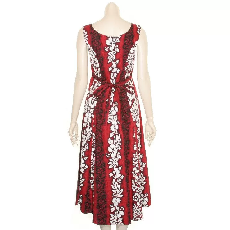 Hibiscus Panel Sylvia Dress