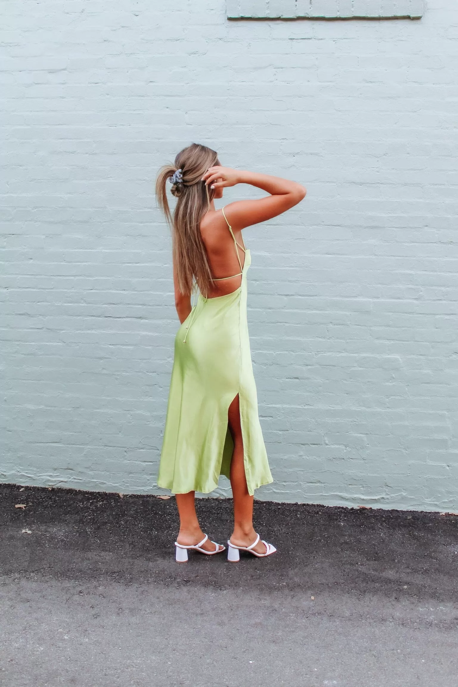 Hint of Lime Dress