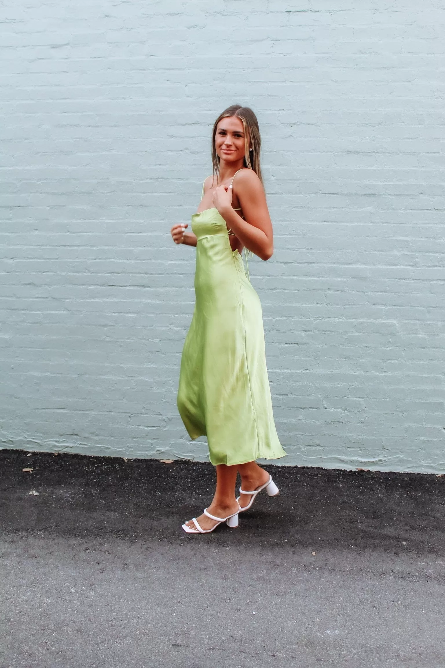 Hint of Lime Dress