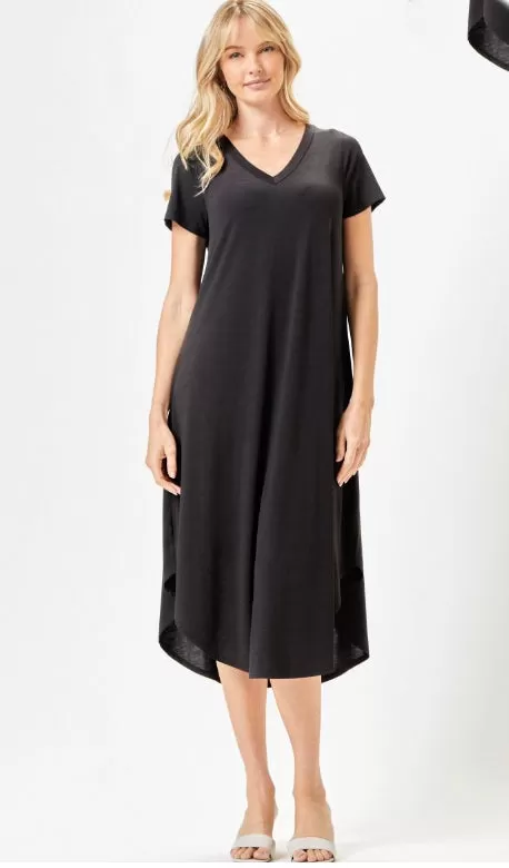 Hold Onto Hope Dress - Black