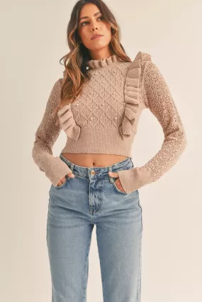 Hollan Pearl Sweater - Mauve