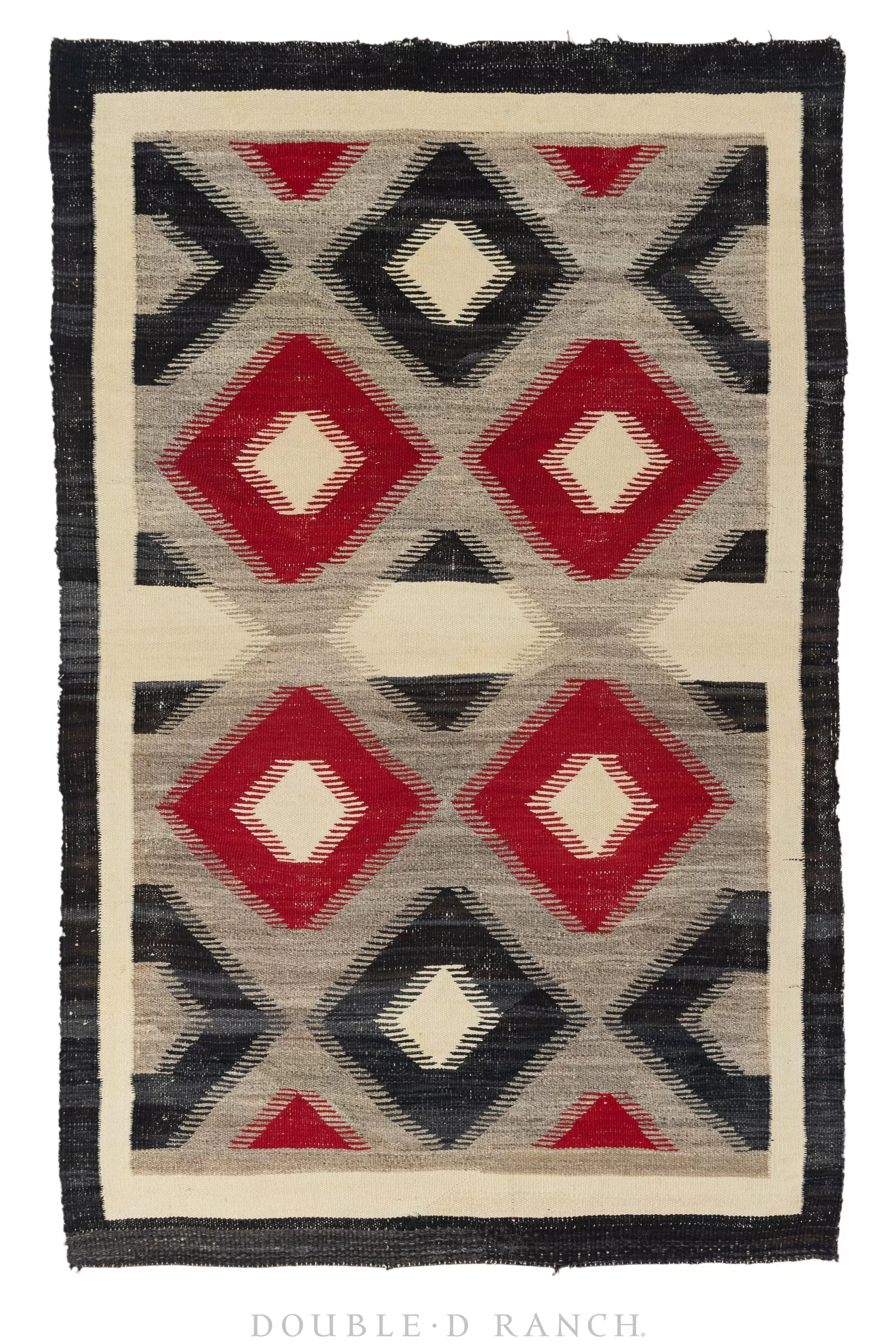 Home, Rug, Navajo, Serrated Diamonds, Vintage, 146