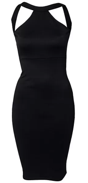 Hook An Eye Cut Out Dress