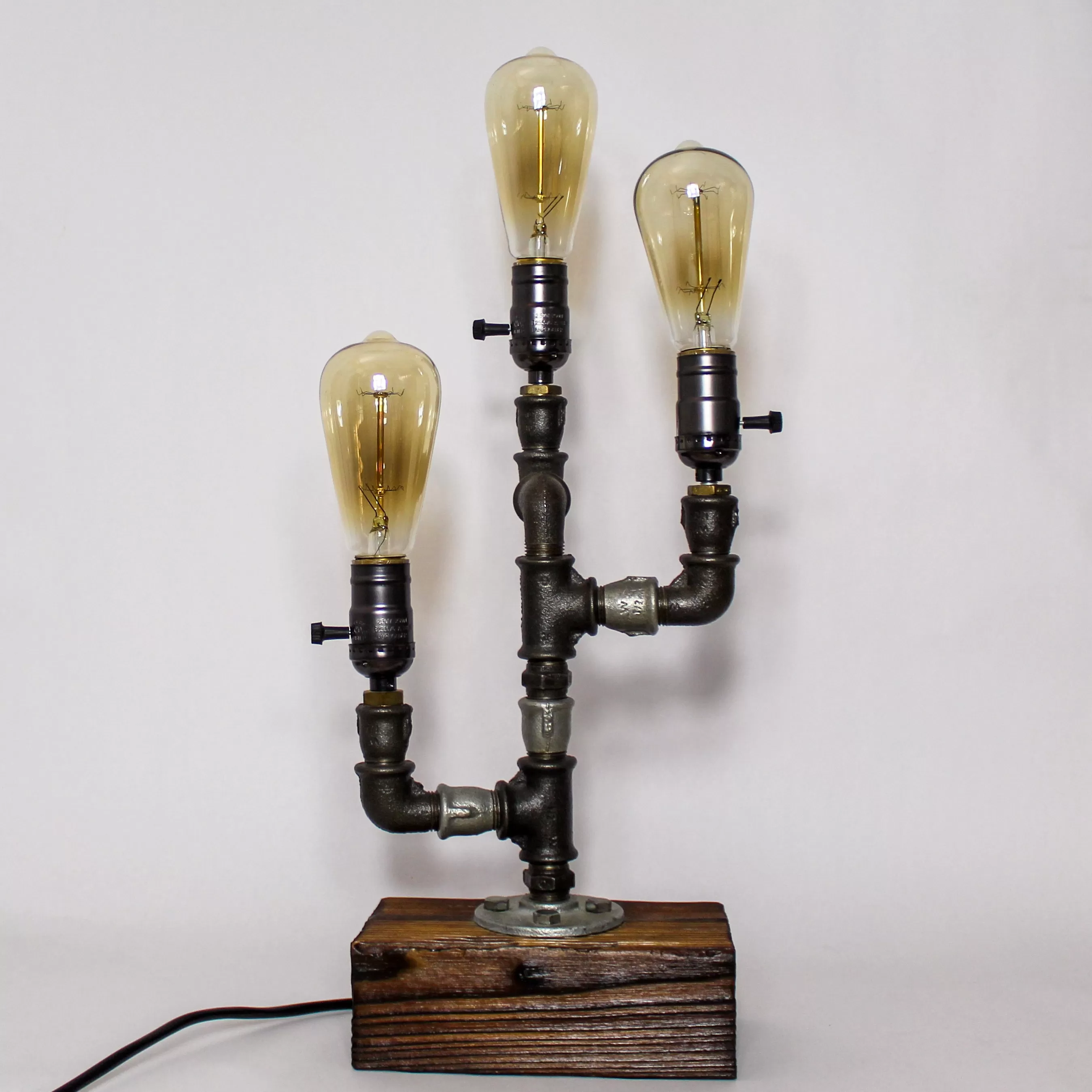 Industrial Table Lamp - Steampunk lamp