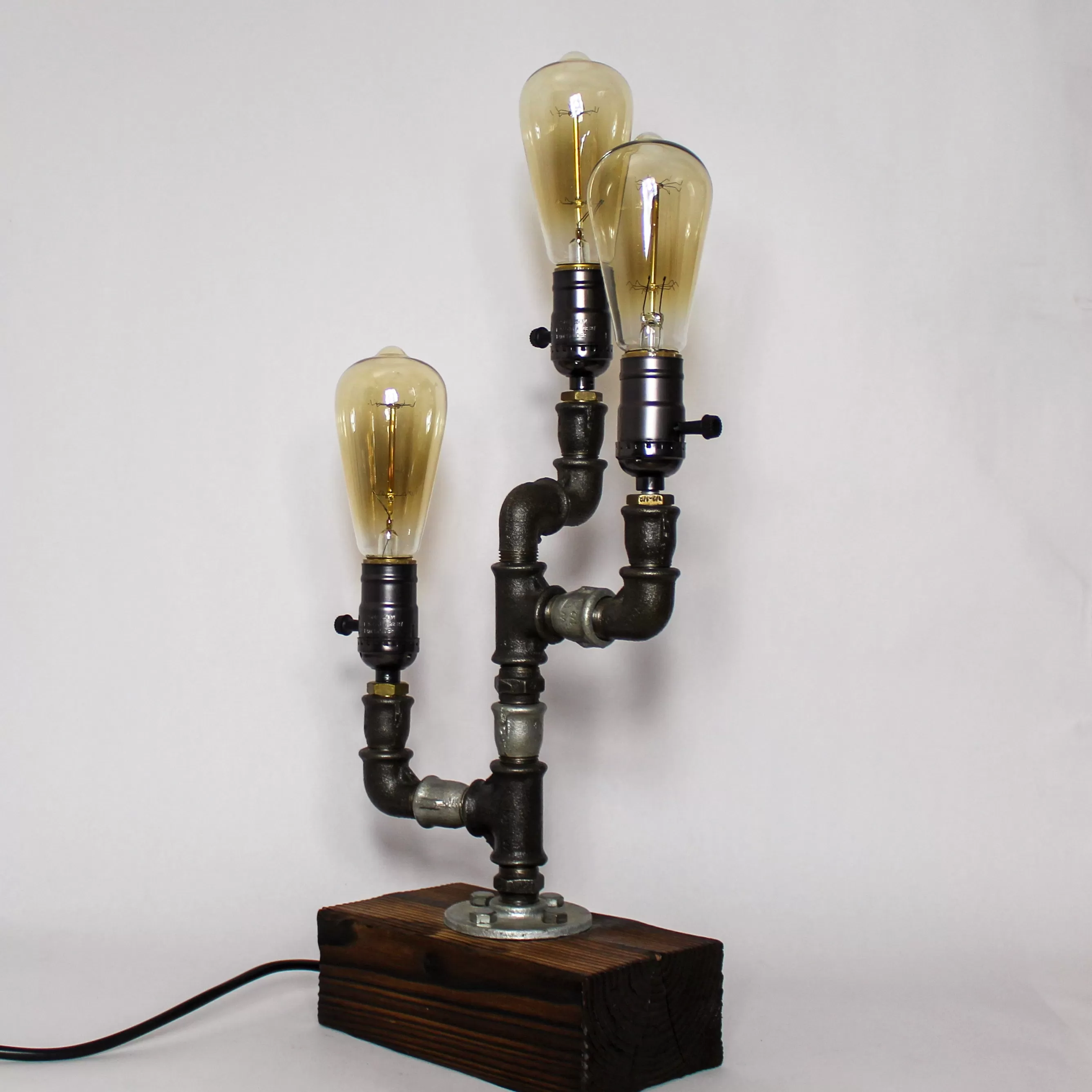 Industrial Table Lamp - Steampunk lamp