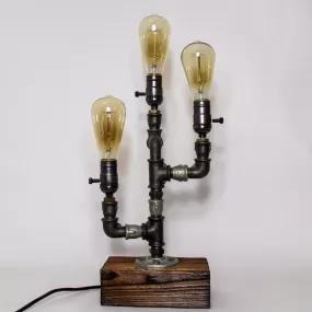 Industrial Table Lamp - Steampunk lamp